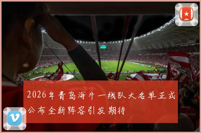 2026年青岛海牛一线队大名单正式公布全新阵容引发期待