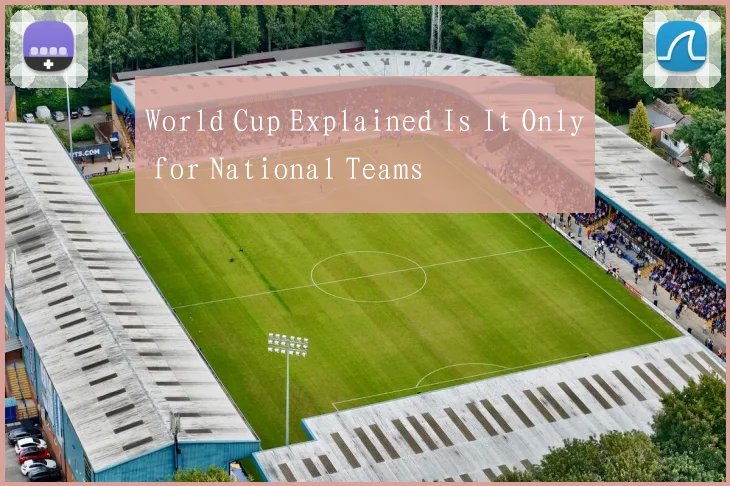 World Cup Explained Is It Only for National Teams