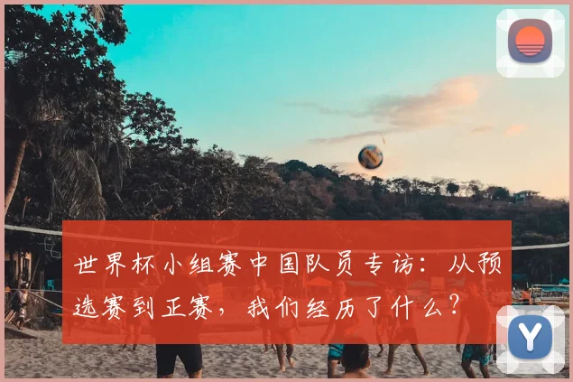 世界杯小组赛中国队员专访：从预选赛到正赛，我们经历了什么？