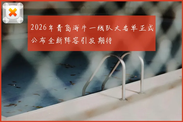 2026年青岛海牛一线队大名单正式公布全新阵容引发期待