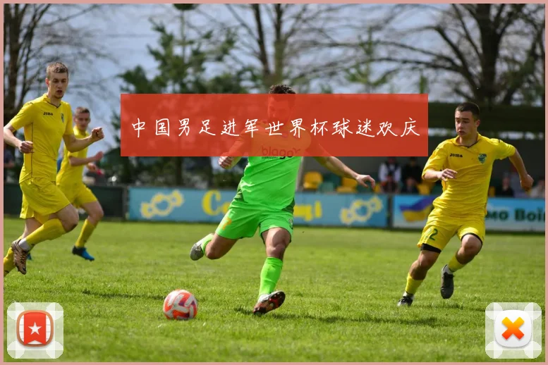 中国男足进军世界杯球迷欢庆