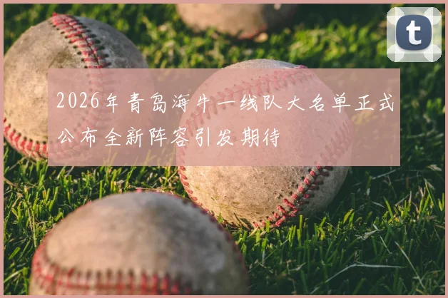2026年青岛海牛一线队大名单正式公布全新阵容引发期待