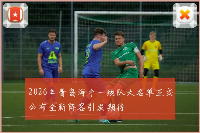 2026年青岛海牛一线队大名单正式公布全新阵容引发期待