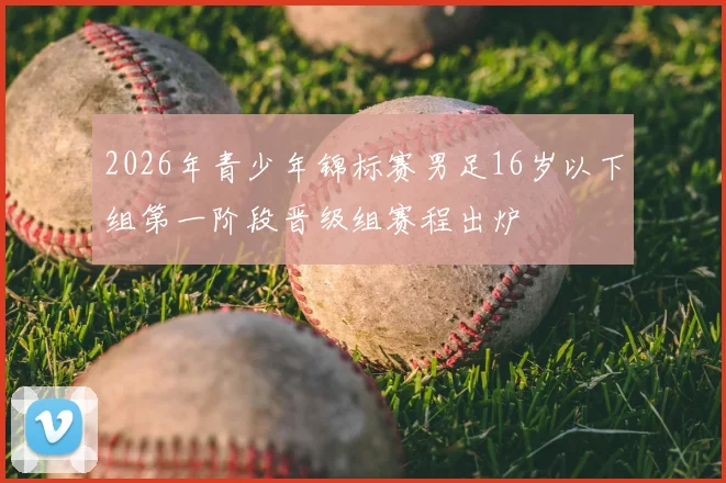 2026年青少年锦标赛男足16岁以下组第一阶段晋级组赛程出炉